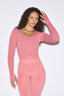 Lymphatic Long Sleeve Scoop Neck - CEAN #Rosie