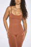 Lymphatic Jumpsuit - CEAN #Caramello