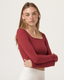 Lymphatic Long Sleeve - CEAN #Retro Red